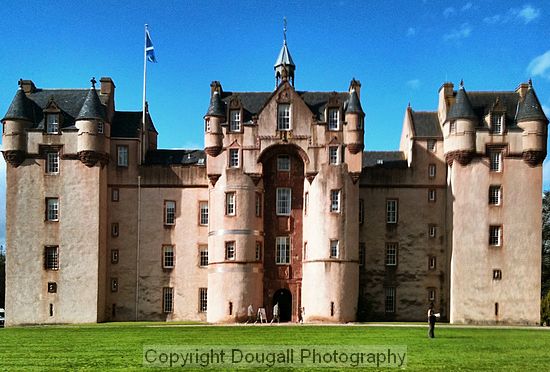 Fyvie Castle, one of the most haunted castles in Scotland!