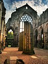 Hollyrood Abbey ruins, beside Hollyrood Palace, Edinburgh