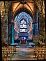 Interior of St. Giles Cathedral, Edinburgh.