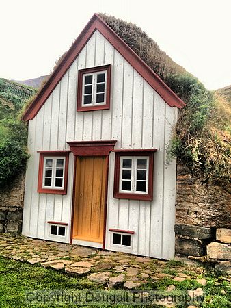Sod Houses, Museum Laufas, Iceland