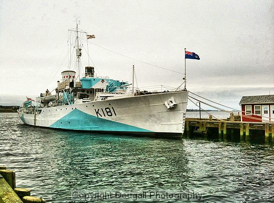 HMCS Sackville, Halifax waterfront